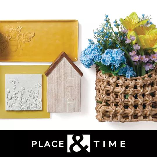 Place and Time Spring Decor.