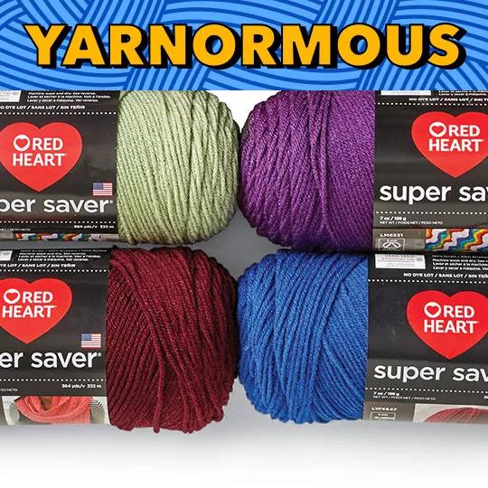 Red Heart(r) Super Saver(r) Yarn - $3.49 ea