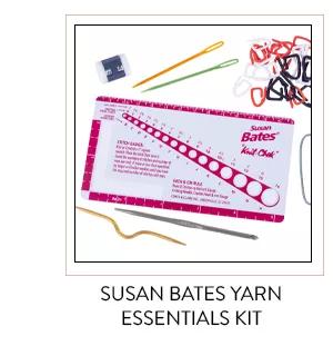 Susan Bates yarn essentials kit. Shop Now!