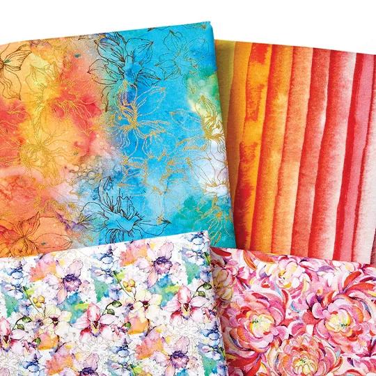 Premium Cotton Prints and Batiks.