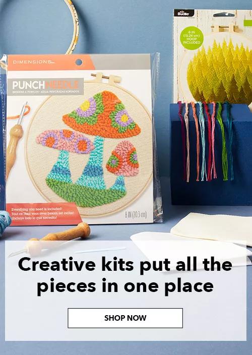 Creative kits put all the pieces in one place