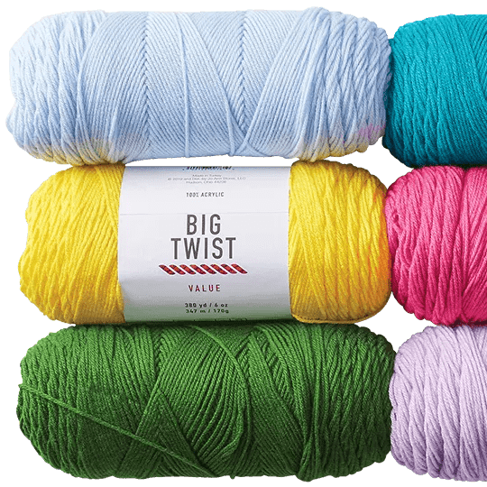 Big Twist Value Yarn.