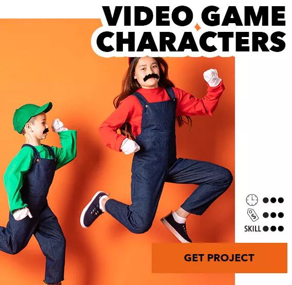 Video Game Characters. GET PROJECT.