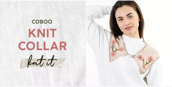 Coboo Knit collar. knit it.