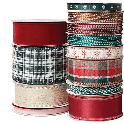 ENTIRE STOCK Holiday Ribbon, Bows and Decorative Mesh