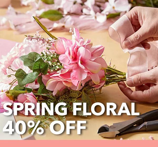  Spring Floral 40% off 