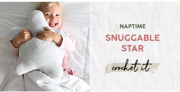 Naptime. Snuggable Star. Crochet it.