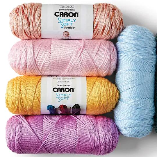 Caron Simply Soft Yarn.