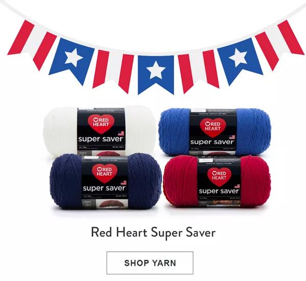 Red Heart Super Saver. Shop Yarn.