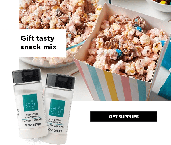 Gift tasty snack mix