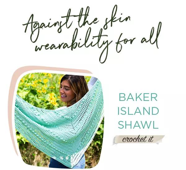 Baker Island Shawl. Crochet it!