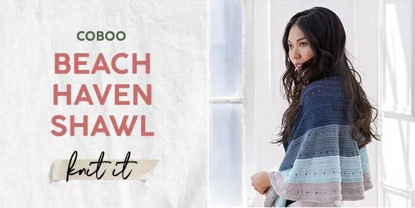 Coboo Beach Haven Shawl. knit it.