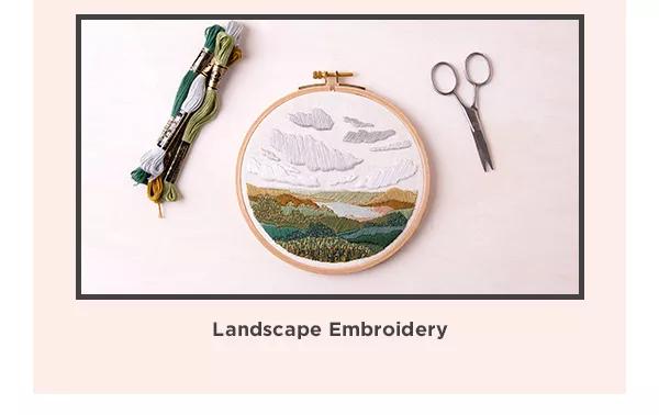 Landscape Embroidery.