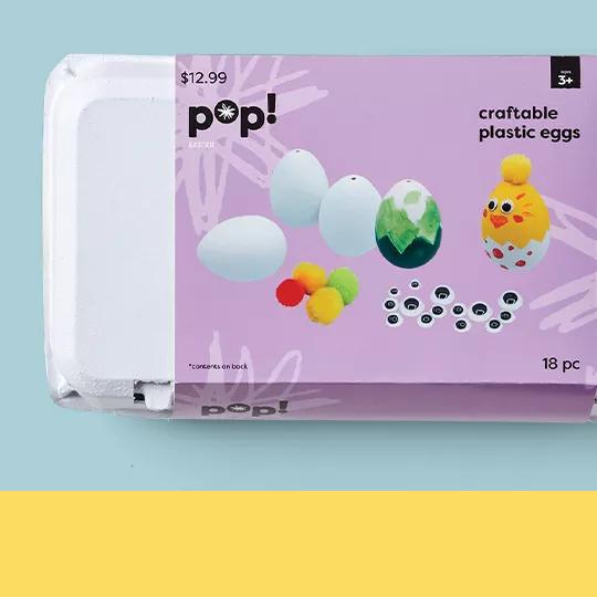Craftable Egg Kits. 50% off.