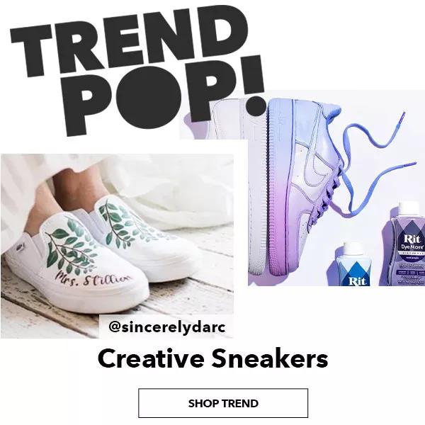 Trend POP! Creative Sneakers @sincerelydarc