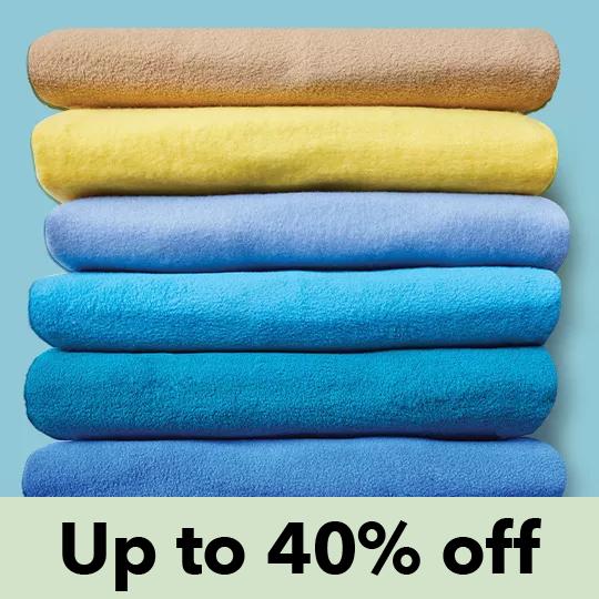 Up to 40% off Fleece.