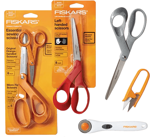 Fiskars Sewing and Quilting Cutting Tools.