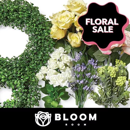 Bloom Room Stems, Bushes and Greenery. Floral Sale.