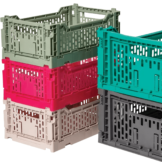 Top Notch Collapsible Storage Crates.