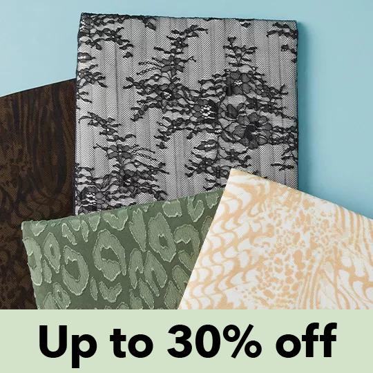up to 30% off Special Occasion Fabrics