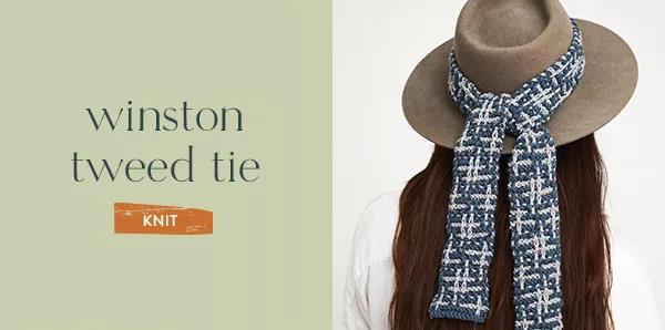 Winston Tweed Tie Knit.