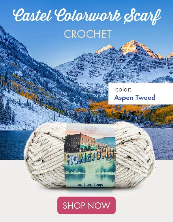 color: Aspen Tweed Hometown Yarn SHOP NOW