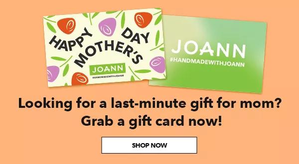 Looking for a last-minute gift for mom? Grab a gift card now! SHOP NOW