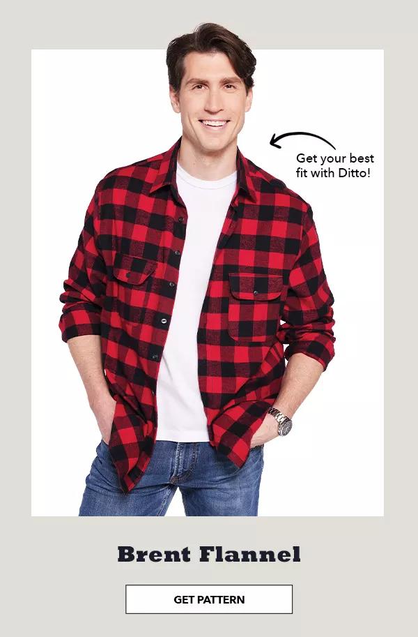 Brent Flannel. Get Pattern.