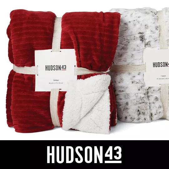 Hudson 43 Plush and Faux Fur Throws