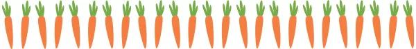 Easter Carrot Graphic.