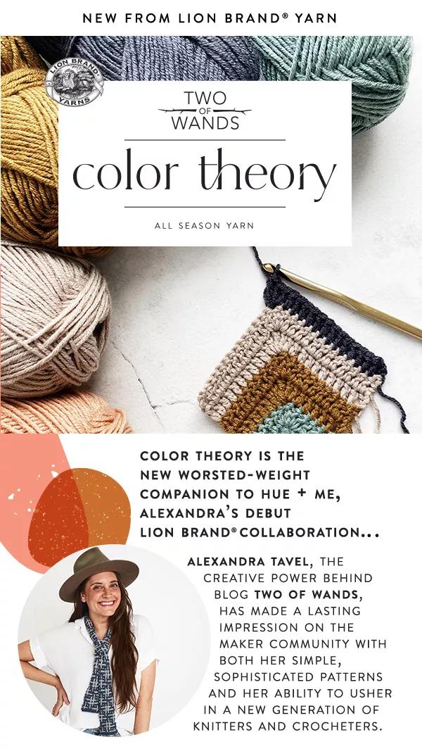 Two of Wands. Color Theory. All Season Yarn.