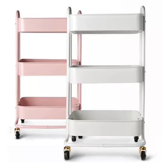  3 Tier Metal Rolling Carts