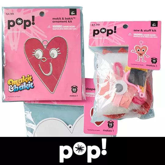 Pop! POP!(tm) Valentine's Kids' Craft Supplies & Activities