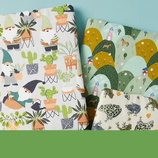 starting at 9.99 YD Organic Cotton