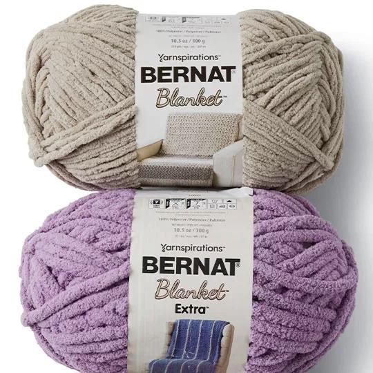 Bernat Blanket Yarn.