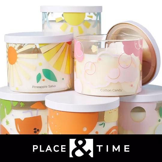 Place and Time Spring and Summer 3-Wick Candles