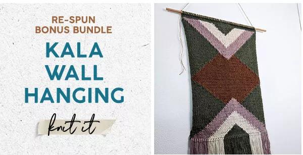 Kala Wall Hanging. Knit it.