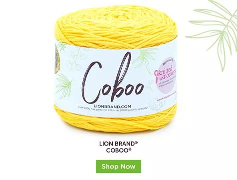 Lion Brand Coboo. Shop Now.