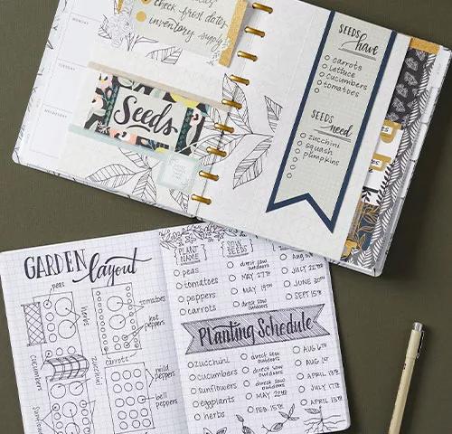 Planting Journal Spreads 