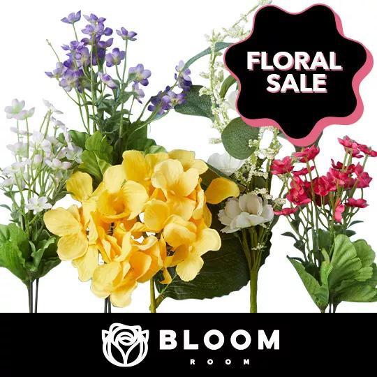 Floral Sale Badge Bloom Room Spring Floral