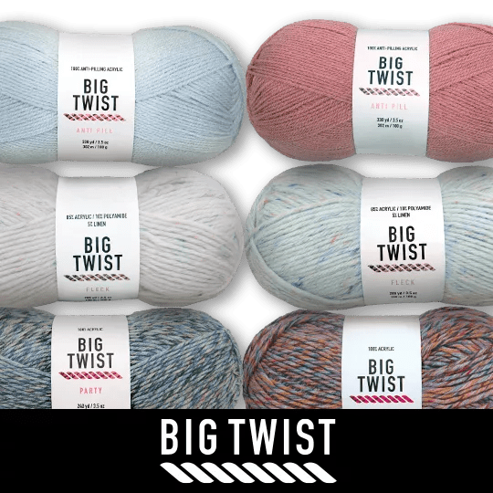 Big Twist(tm) Party, Fleck & Anti-Pilling Yarn