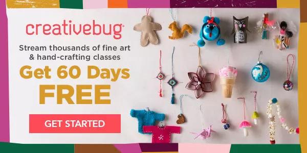 Creativebug. Stream thousands of fine art and hand-crafting classes. Get 60 Days FREE. GET STARTED.